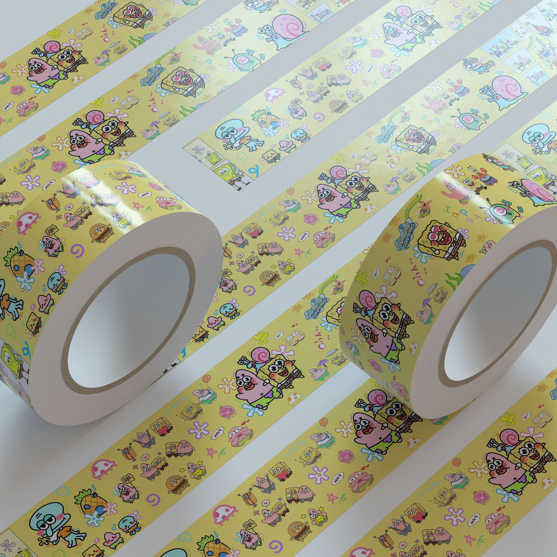 新款哆啦A梦ins可爱贴纸适用于鱼缸、电脑屏幕、手帐遮丑贴纸胶带